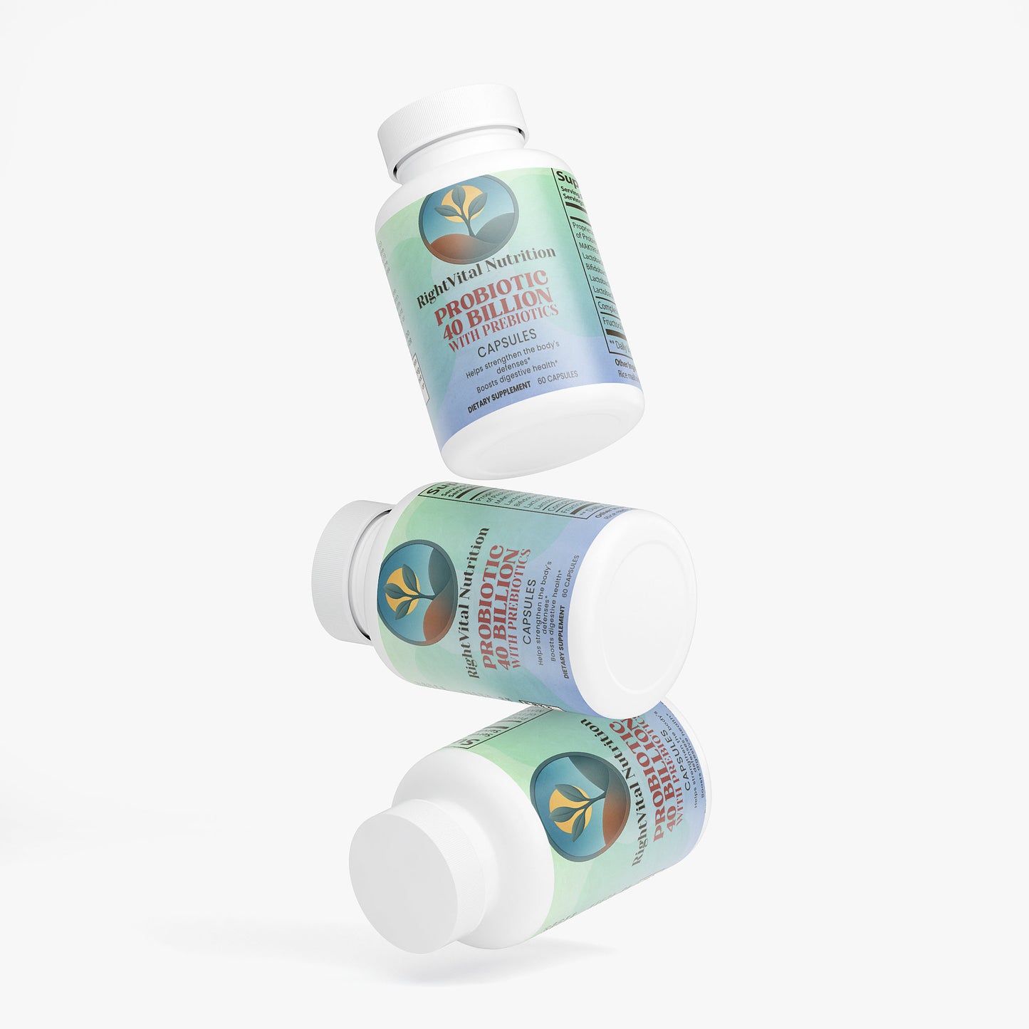 Probiotic 40 Billion with Prebiotics