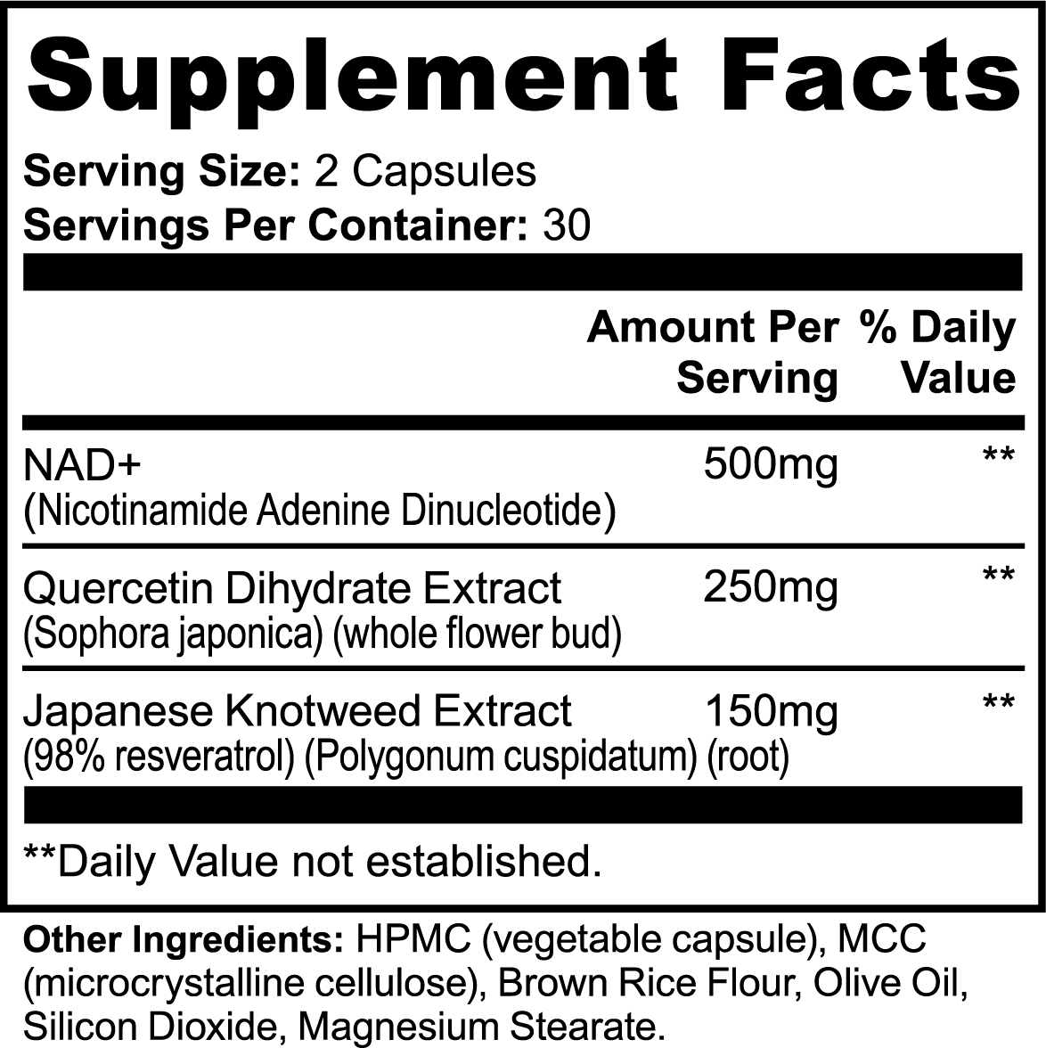 NAD+ Cognitive Support