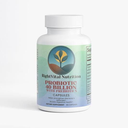 Probiotic 40 Billion with Prebiotics