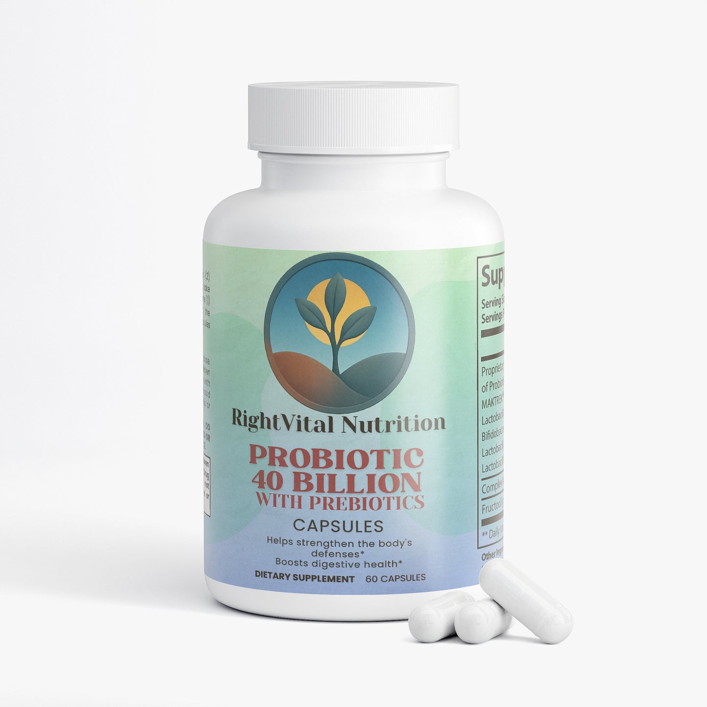 Probiotic 40 Billion with Prebiotics