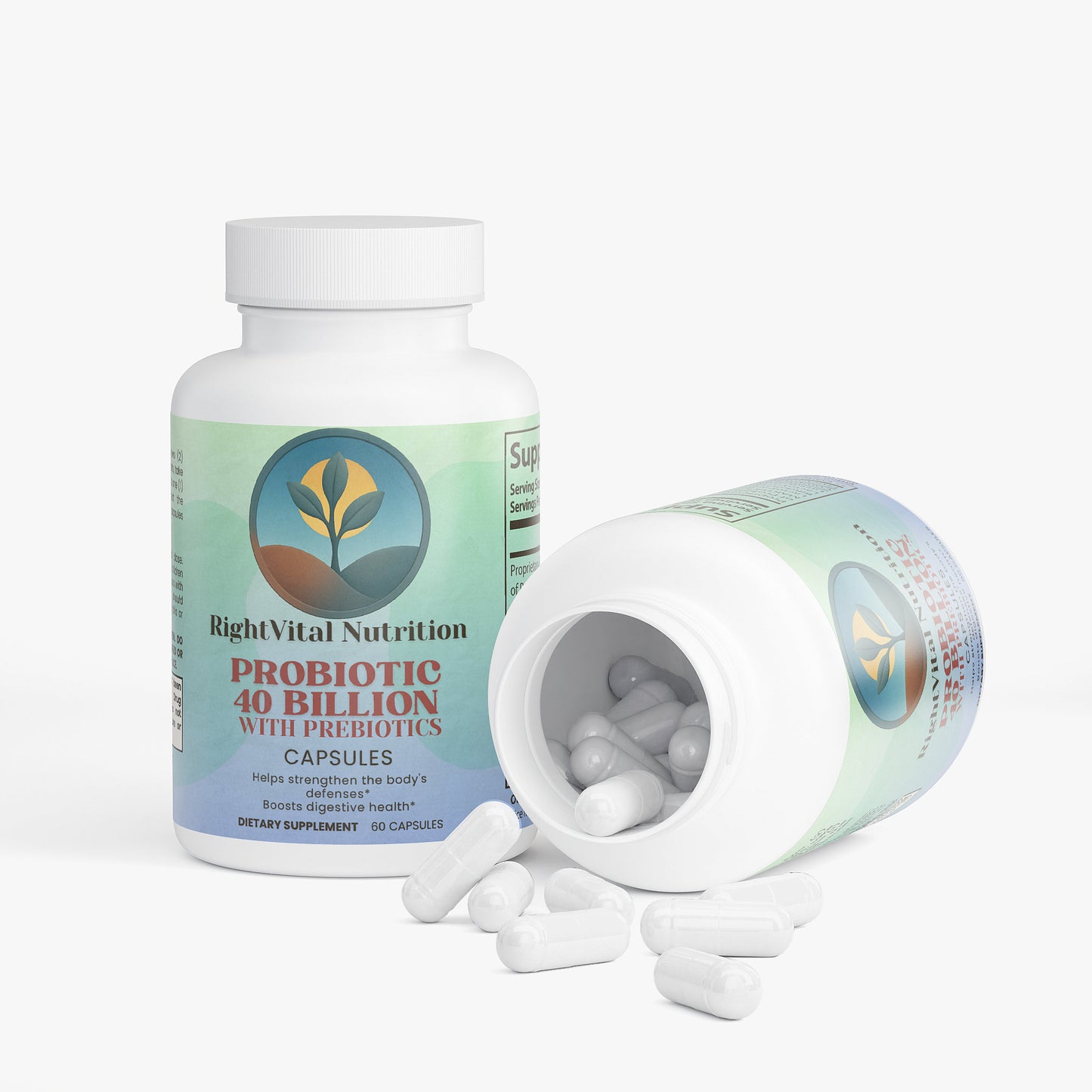 Probiotic 40 Billion with Prebiotics
