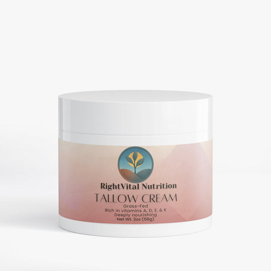 Grass-Fed Tallow Cream Lemongrass & Lavender